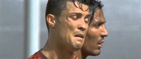Cristiano Ronaldo Crying Face World Cup 2014 Youtube