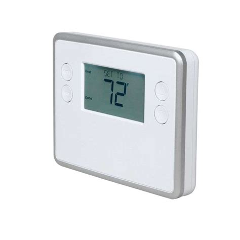 Remove the old batteries from the back of the thermostat display. GoControl Battery Powered Z-Wave Plus Thermostat | GoKeyless