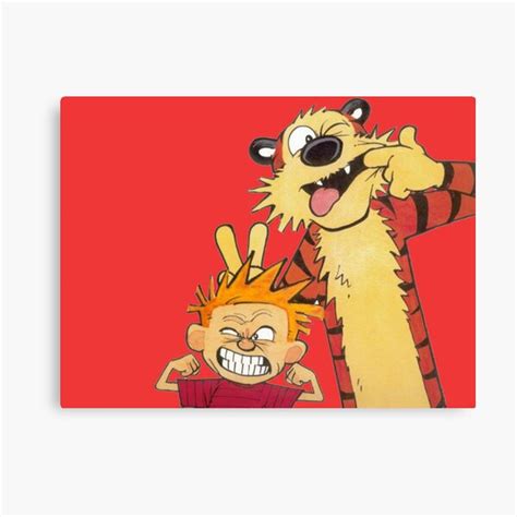 Calvin And Hobbes Canvas Prints Redbubble