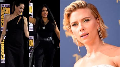 Scarlett Johansson Se Expresó Tras Incorporación De Salma Hayek Y