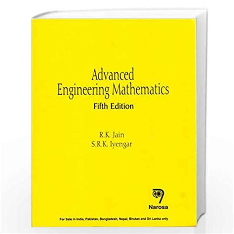 Advanced Engineering Mathematics by R.K. Jain-Buy Online Advanced ...