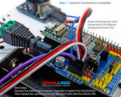 Arduino Joystick Servo Motor Robot Arm Control Tutorial