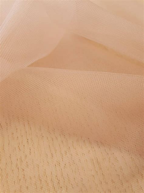 Nude Tulle Fabric Lingerie Nude Net Nude Color Fabric Etsy