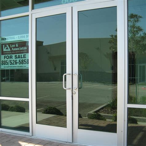 Tempered Glass Doors And Windows For Buildings Office Store Front Commercial Door A 030 Euro