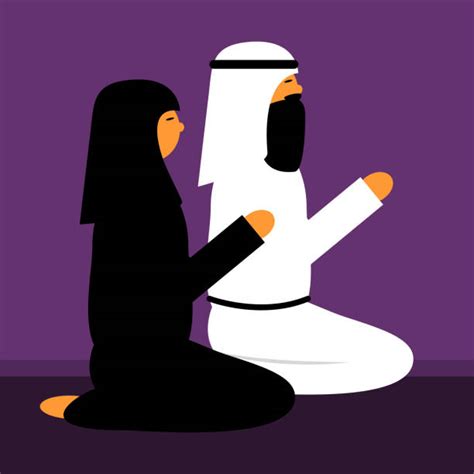 Best Muslim Couple Illustrations Royalty Free Vector Graphics And Clip Art Istock