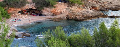 Strand Petarcica Zavala Hvar Unterkunft und Appartements in der Nähe