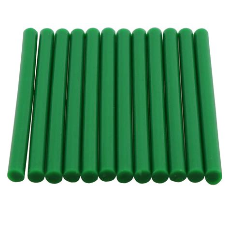 Green Hot Glue Sticks Mini Size 4 12 Pack Surebonder