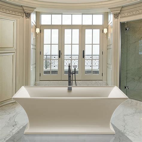 Mti Intarcia Freestanding Bathtub With Pedestal 67 X 40 X 2425