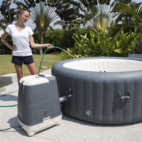 Lay Z Spa Palm Springs Hydrojet 4 6 Person Inflatable Hot Tub All Round Fun