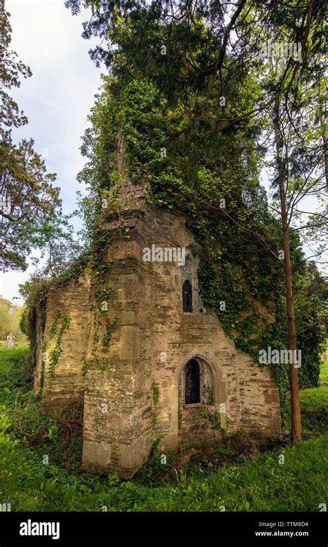 St Cohan Church In Merther Cornwall Long Abandoned And Being