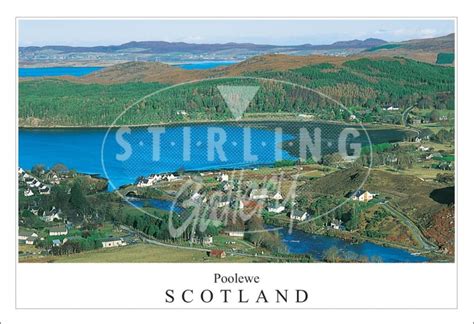 Poolewe Scotland Postcard H Sg Stirling Gallery