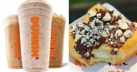 Dunkin Donuts Hersheys Coffee Flavors 2019 Popsugar Food