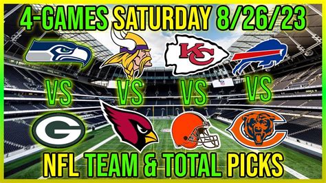 Free Nfl Betting Predictions Today Best Nfl Picks 82623 Daily Expert