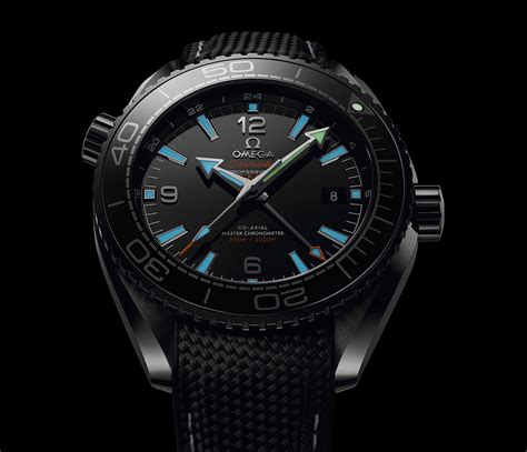 Introducing The Omega Seamaster Planet Ocean Deep Black Entirely In