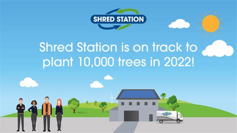 Shred Station Is On Track To Plant 10000 Trees In 2022 Buy Local