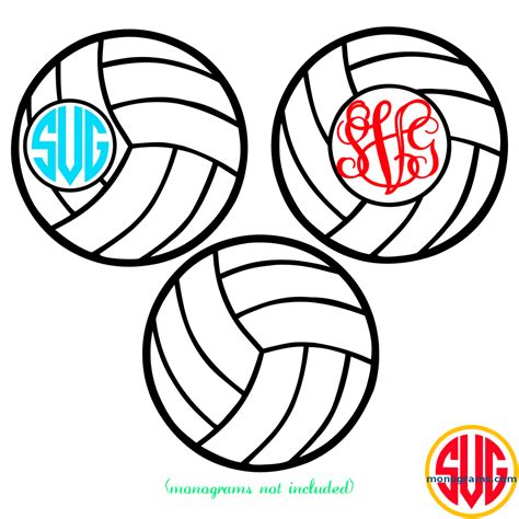 Eps Png File Ai Cdr Vector Files For Silhouette Dxf Volleyball Split