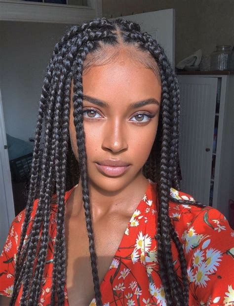 Image In Fashion Collection By Pinx1999 On We Heart It Box Braids