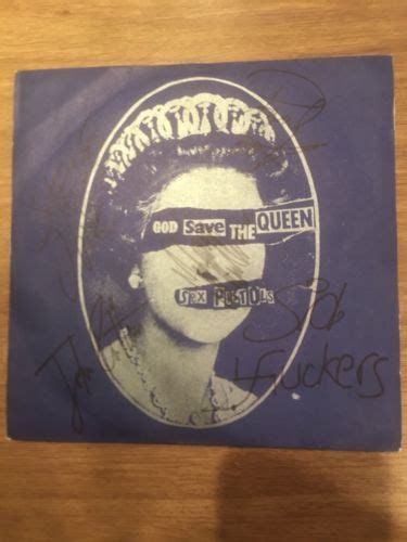Signed Sex Pistols God Save The Queen 7” Single Auction Details