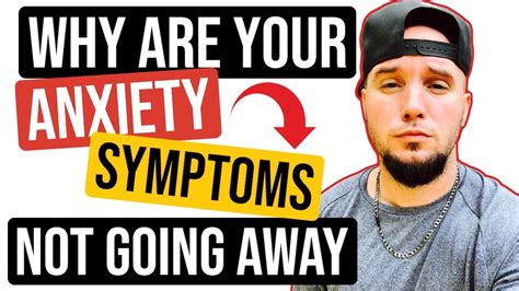 Why Are Anxiety Symptoms Not Stopping Anxiety Sufferers Must Watch