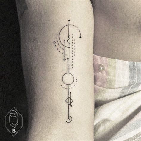 123 Inspiration Geometric Tattoo Geometric Line Tattoo Tattoos