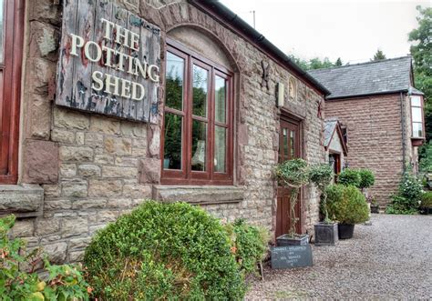 The Potting Shed Cafe And Restaurant In Ross On Wye Herefordshire