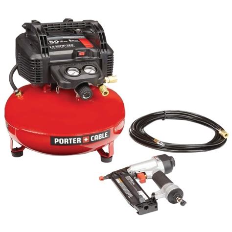 Porter Cable 6 Gallon Air Compressorbrad Nailer Combo Kit Hd Supply