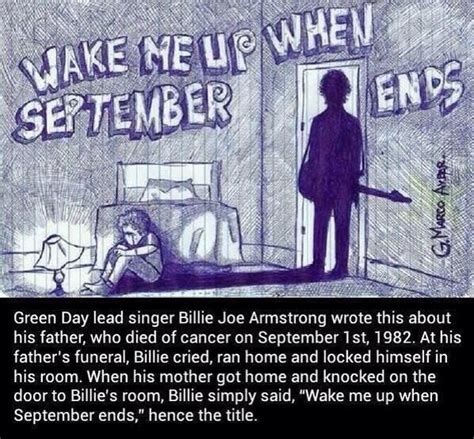 For much of the band's career, they have been a trio with drummer tré cool, who replaced john kiffmeyer in 1990 prior to the recording of the band's second studio album, kerplunk (1991). Wake Me Up When September Ends - "Green Day" lead singer ...