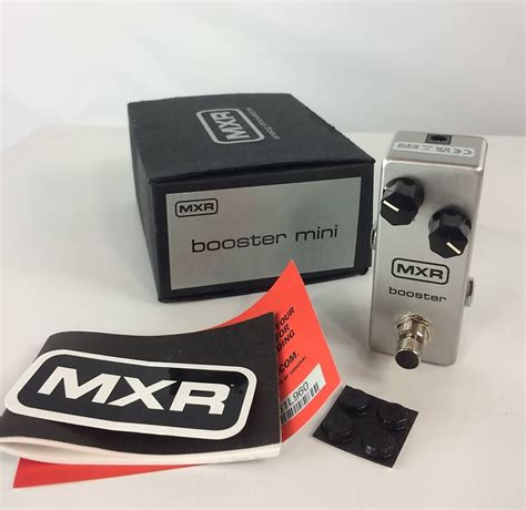 Mxr M293 Booster Mini Micro Boost Effect Pedal Reverb