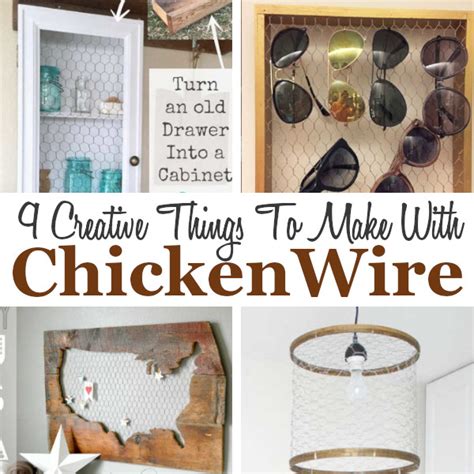 9 Diy Chicken Wire Projects Diy Home Sweet Home