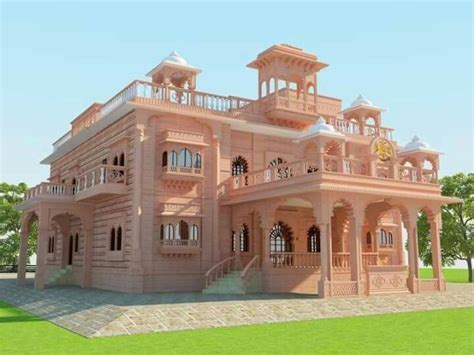 Beautiful Example Of Rajasthani Indian Architecture House