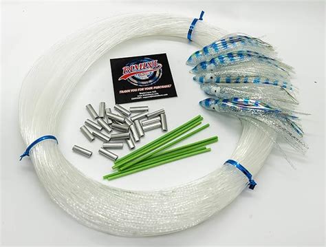 Monofilament Fishing Leader Kit 125yds 14mm 200lb Clear