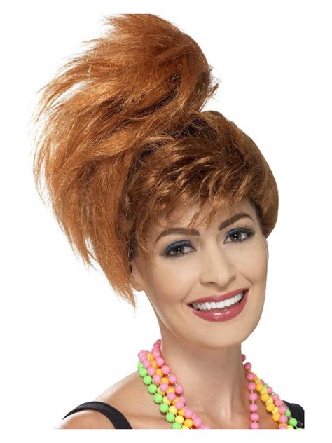 80s Side Ponytail Wig With Fringe Auburn Ranson And Son