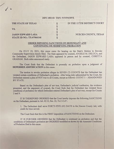 Nueces County DA abandons charges in motions to revoke