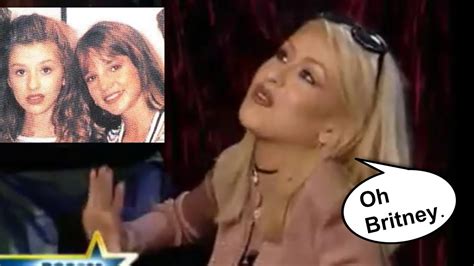 Christina Aguilera React To Britney Spears On Mickey Mouse Club Youtube