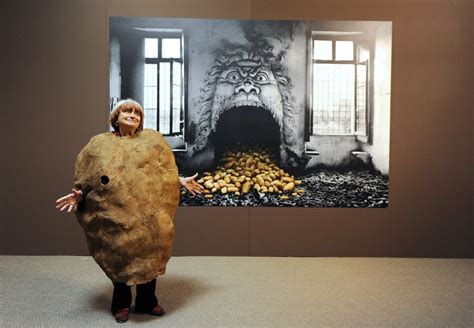 Heart Shaped Potatoes Left In A Shrine Outside Agnès Vardas Paris Home