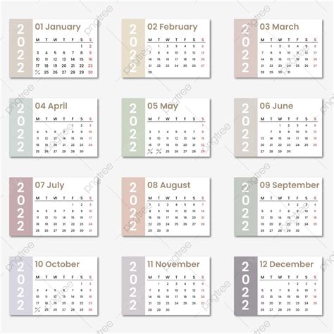 Simple Calendar Png Transparent Simple Calendar 2022 Printable And