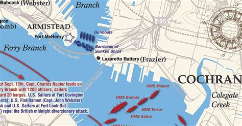 Bombardment Of Fort Mchenry Sep 13 14 1814 American Battlefield Trust