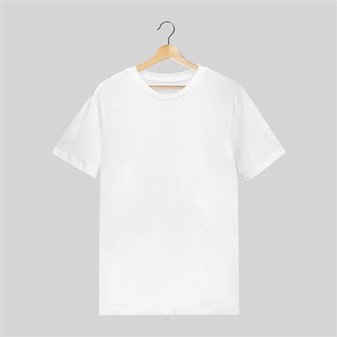 White T Shirt Mockup On Gray Premium Psd Mockup Rawpixel