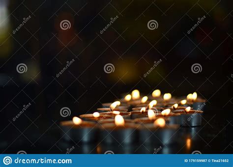 Light Candles For Blessing Stock Image Image Of Peaceful