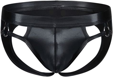 Tenchif Herren Strings Mit Ausbuchtung Bikini Jockstrap Thong Amazon De Bekleidung