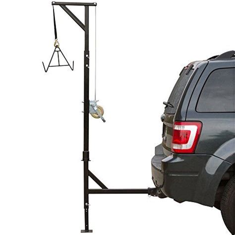 Guide Gear Deluxe Deer Hoist Stand For Hunting With Gambrel Swivel