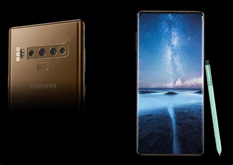 Ngắm Concept Galaxy Note 10 đẹp Mê Hoặc Với 4 Camera Sau Vn