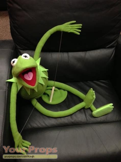 The Muppet Show Kermit The Frog Replica Handpuppet Replica Tv Series Prop
