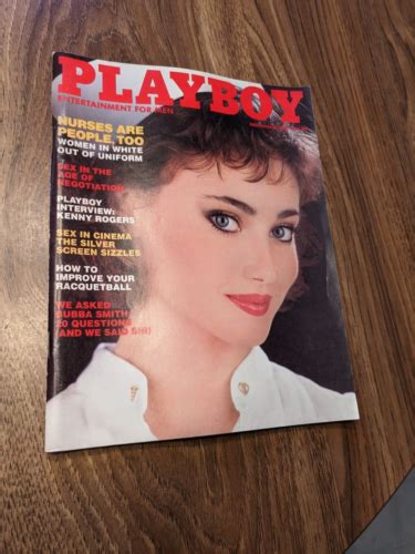 Playboy Magazine November Playmate Veronica Gamba Nurses