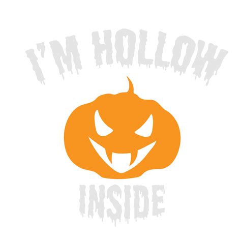 Im Hollow Inside Halloween Free Svg File Svg Heart