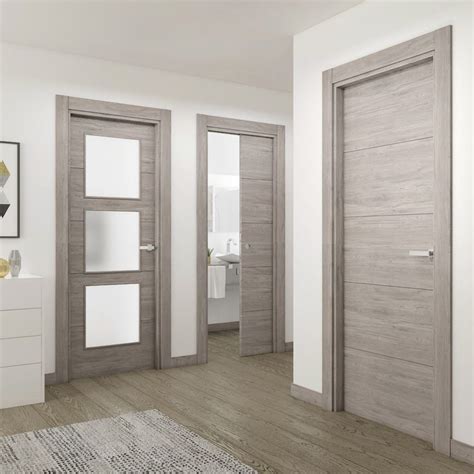 puerta de interior corredera berna roble de 62.5 cm | Puertas