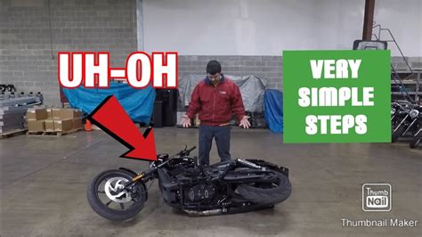 How To Pick Up Your Dropped Motorcycle Youtube