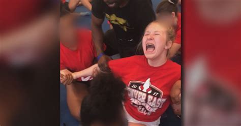 Disturbing Videos Show High Babe Cheerleaders Forced Into Splits CBS News