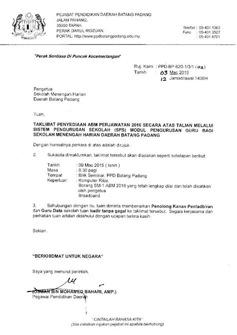 Pdf Contoh Surat Jemputan Ke Mesyuarattaklimat Pdfslidenet