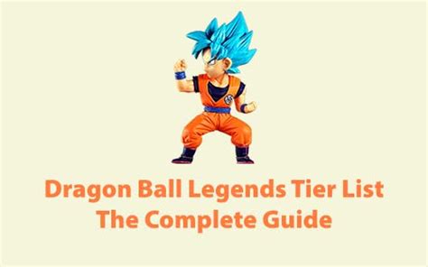 Maybe you would like to learn more about one of these? Dragon Ball Legends Tier List : The Complete List 2020 - No Survey No Human Verification